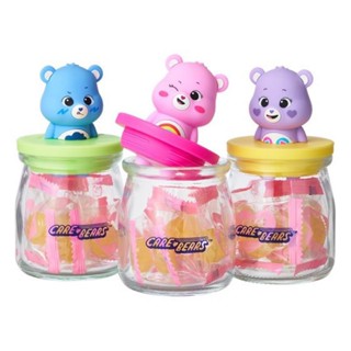 ❌Sale❌ *พร้อมส่ง* ลูกอมพร้อมโหลใส่ของ Care Bears สินค้าจาก🇯🇵