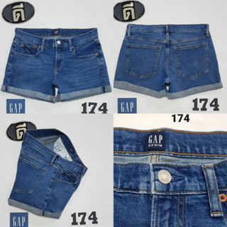 174.กางเกงยีนส์ขาสั้น GAP REGULAR SHORTS เอววัดจริง 29