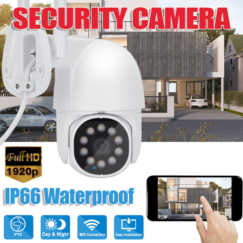 5ล้านพิกเซล V380 PRO กล้องวงจรปิด wifi กล้องไร้สาย 1920P PTZ IP Camera Outdoor ที่อยู่อาศัยการรักษาค