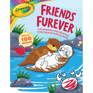 Crayola Friends Furever: หนังสือระบายสีและกิจกรรมครบฉาก