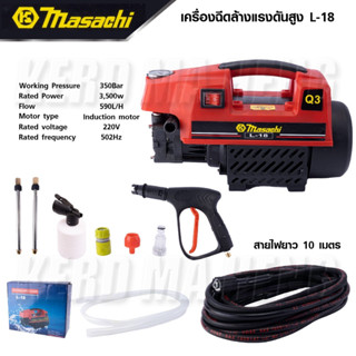 MASAChi จากญี่ปุ่นแท้ เครื่องอัดฉีดแรงดันสูง350 บาร์