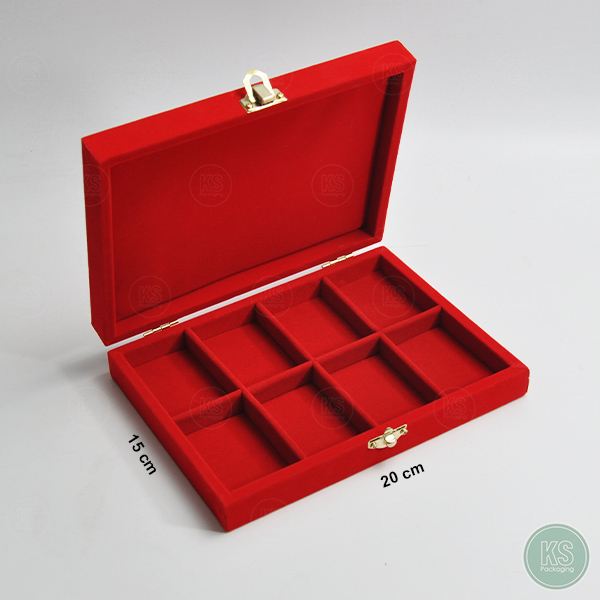 กล่องพระ กล่องเก็บของอเนกประสงค์ สามารถใส่ได้ทั้งสองด้านแบบปูเรียบ และ แบบกั้นช่อง ขนาดช่องใหญ่พิเศษ สามารถใส่ตลับพระได้