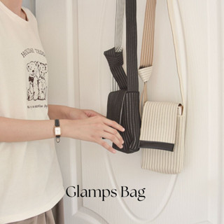 Glamps Crossbody Bag กระเป๋าผ้าสะพายข้างใส่มือถือกระเป๋าผ้า