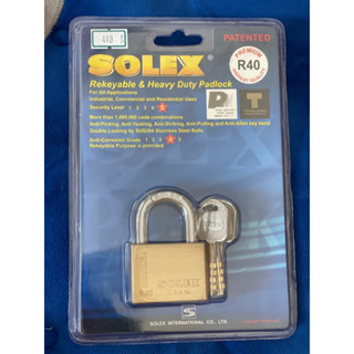 กุญแจ SOLEX รุ่น R40 พรีเมี่ยม