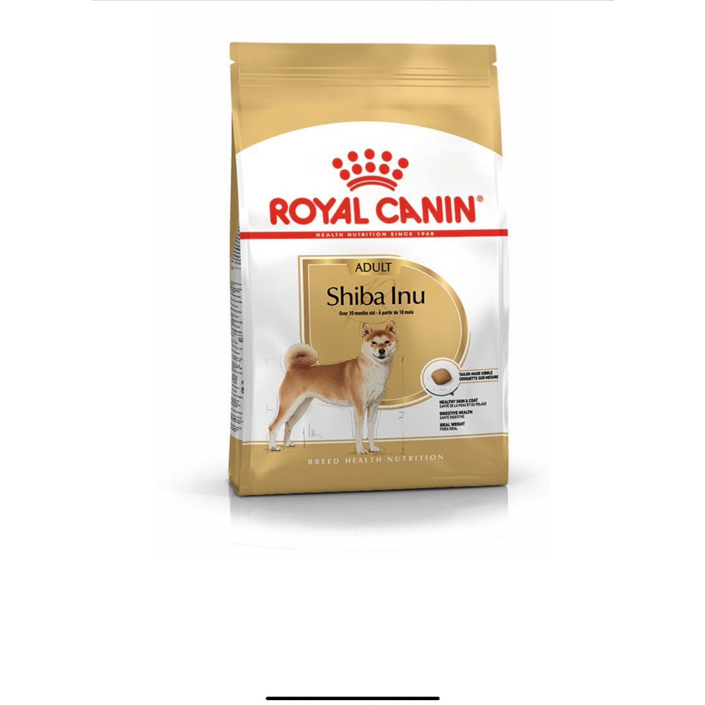 Royal Canin Shiba Adult อาหารเม็ด สำหรับสุนัขโตพันธุ์ชิบะ อินุ อายุ 10 เดือนขึ้นไป 4 kgEXP.11/2026