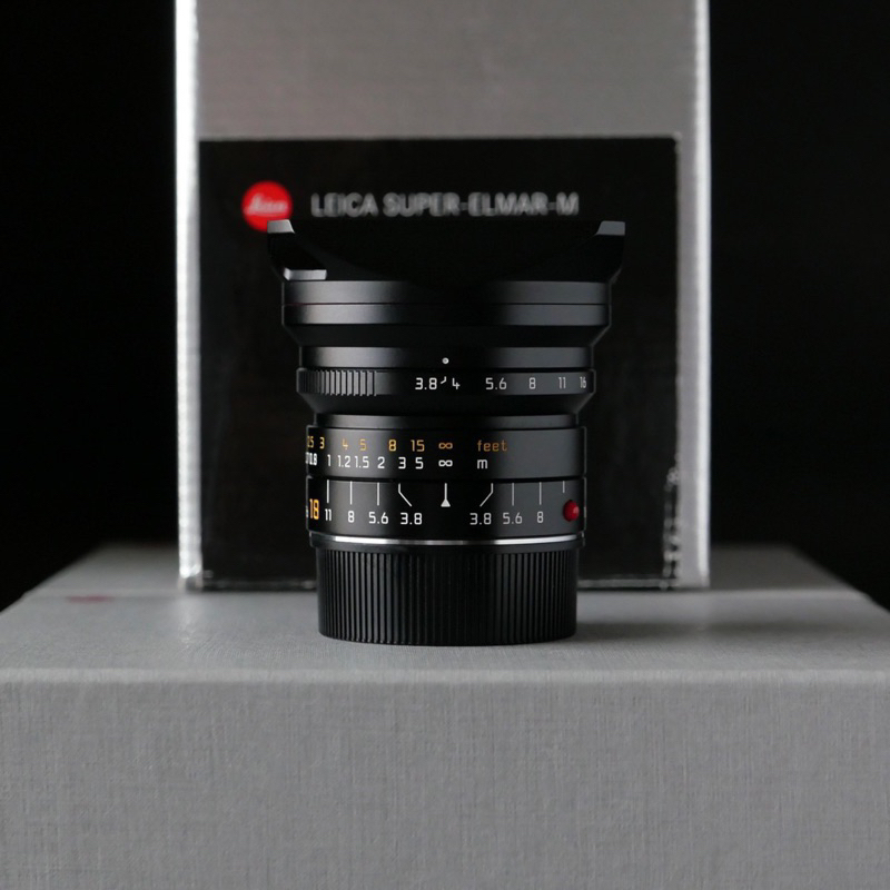 ( Used!! ) Leica 18 F3.8 Super Elmar ASPH Black &lt; Top Mint &gt;