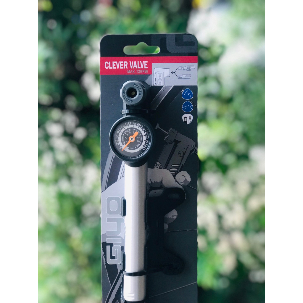 สูบมือ GIYO GP-43CA สีเงิน 120 PSI