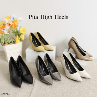 Mgaccess Pita High Heels Shoes 6939-7 รองเท้าคัทชู