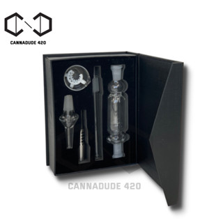 แจกันแก้ว บ้องแก้ว Pipe 10mm nectar collector with the gift box GP100