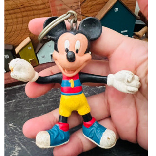 งานเก๊าเก่า ปี 1993 Mickey Mouse ยางตัน พวงกุญแจ