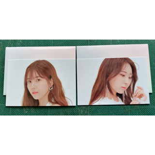 Mini Card อึนบี แชยอน ของแท้ จาก CD อัลบั้ม IZ*ONE - BLOOM*IZ Album เวอร์ I*WAS พร้อมส่ง Kpop การ์ด Eunbi Chaeyeon