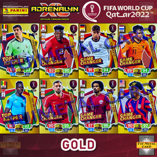 PANINI FIFA WORLD CUP™ QATAR 2022 ADRENALYN XL: GOLD การ์ดสะสมฟุตบอล Football Trading Card