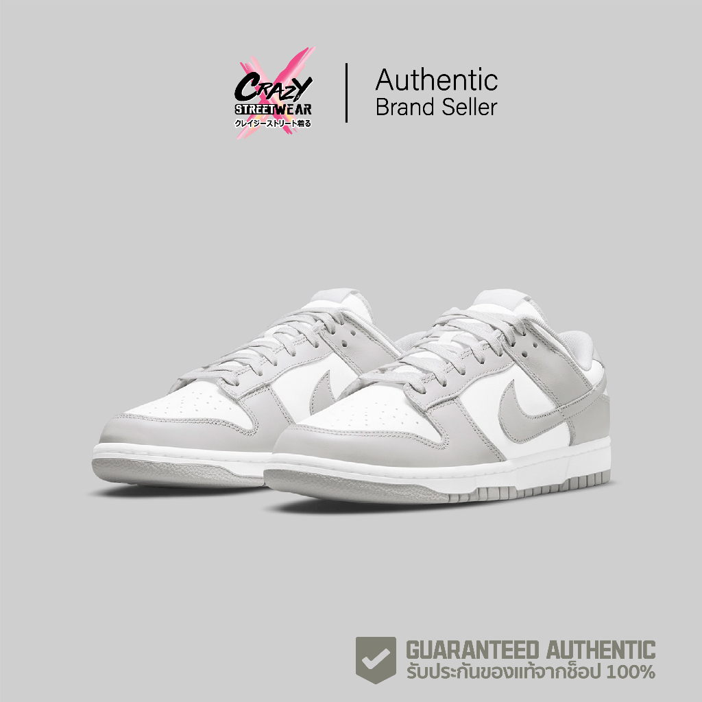 Nike Dunk Low "Grey Fog" (DD1391-103) สินค้าลิขสิทธิ์แท้ Nike รองเท้าผู้ชาย รองเท้าผ้าใบ