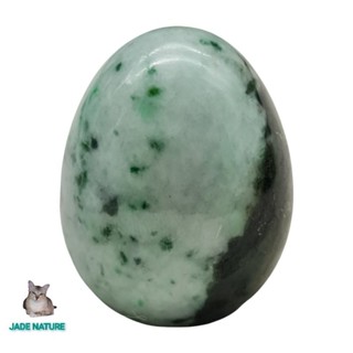 หยกแท้ ทรงรูปไข่ หยกแท้ Jadeite Type A (ตัวเลือก)