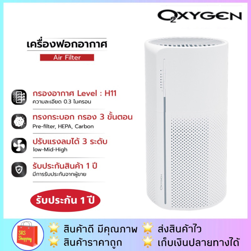 💥ส่งฟรี!!💥OXYGEN รุ่น AP-002 / KASHIWA / IMAX รุ่น IM-001 เครื่องฟอกอากาศ ป้องกันฝุ่นพิษ PM 2.5