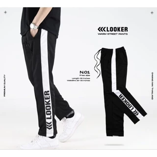 LOOKER- กางเกงวอร์มขายาว รุ่นสกรีน มีหลายลายให้เลือก สายสตีทห้ามพลาด !!!!