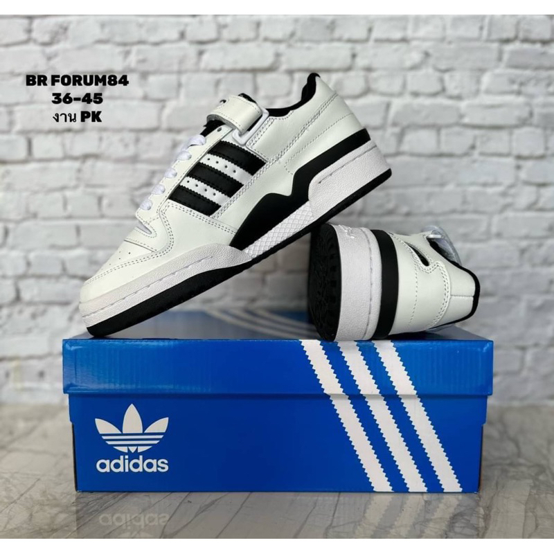 Adidas Forum 84 Low AEC (size36-45)White Black