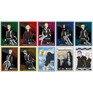 Bushiroad Sleeve Tokyo Revengers : Takemichi Hanagaki, Manjiro Sano, Ken Ryuguji, Keisuke Baji, Chifuyu Matsuno