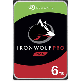 Seagate 6TB IRONWOLF PRO NAS HDD 6TB 7200RPM 256MB SATA 6GB/S ST6000NT001