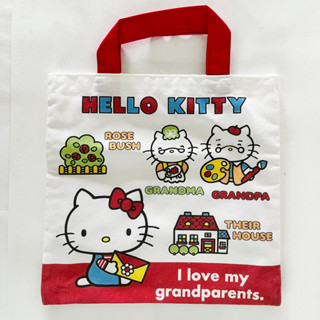 Sanrio/ Kitty/ กระเป๋าผ้าญี่ปุ่น/ กระเป๋ามือสอง