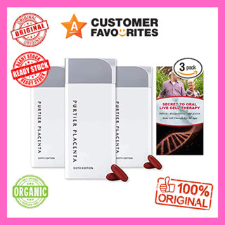 2 กล่อง ลด 500 บาท! จัดส่งฟรี! พร้อมส่ง! EXP. 08/2025 แท้100% Riway Purtier Placenta Sixth Edition / 6th Edition