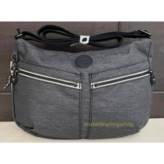 ส่งฟรีEMS  KIPLING IZELLAH Crossbody Bag - Charcoal