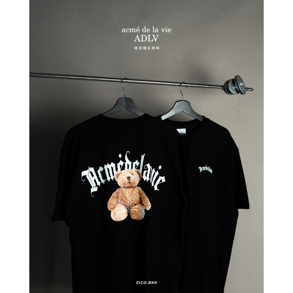 [acmé de la vie] ADLV x Lisa Gold Chain Bear Doll Short Sleeve T-Shirt
