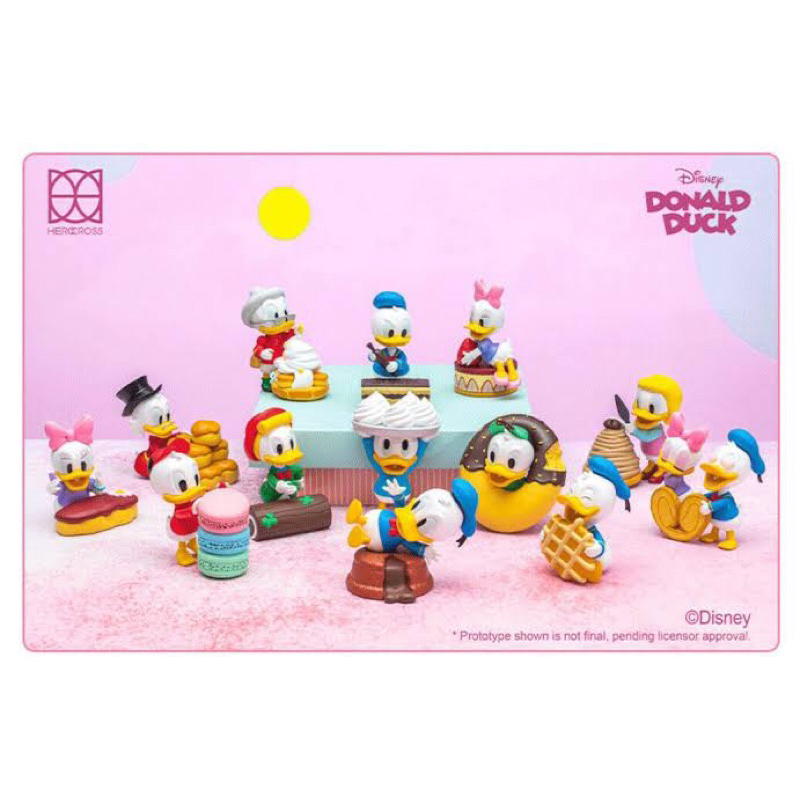กล่องสุ่ม Herocross Disney Donald Duck Patisserie Blind Box