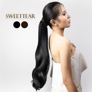 SWEETTEAR แฮร์พีชหางม้าคุณภาพสูง by johnwigs สไตล์western แฮร์พีชสายฝอ