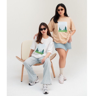 ✨New✨Vibes.brandd 〰️ Piny Tales Oversized Tee cotton100% 〰️☁️ เสื้อยืด oversize