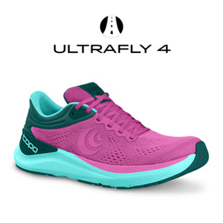 TOPO Ultrafly 4 TOPO Womens Road - Violet/Blue รองเท้าวิ่งผู้หญิง (W056-ม่วง/ฟ้า)