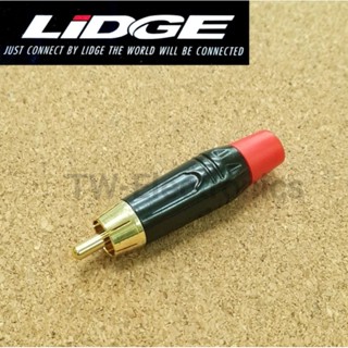 หัวRCAตัวผู้LIDGE YM-250F,หัวRCAลิดจ์,หัวAV Lidge,RCA Male