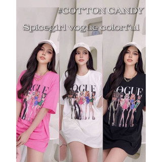 #COTTON CANDY🍭เสื้อยืด New Spicegirl vogue colorful