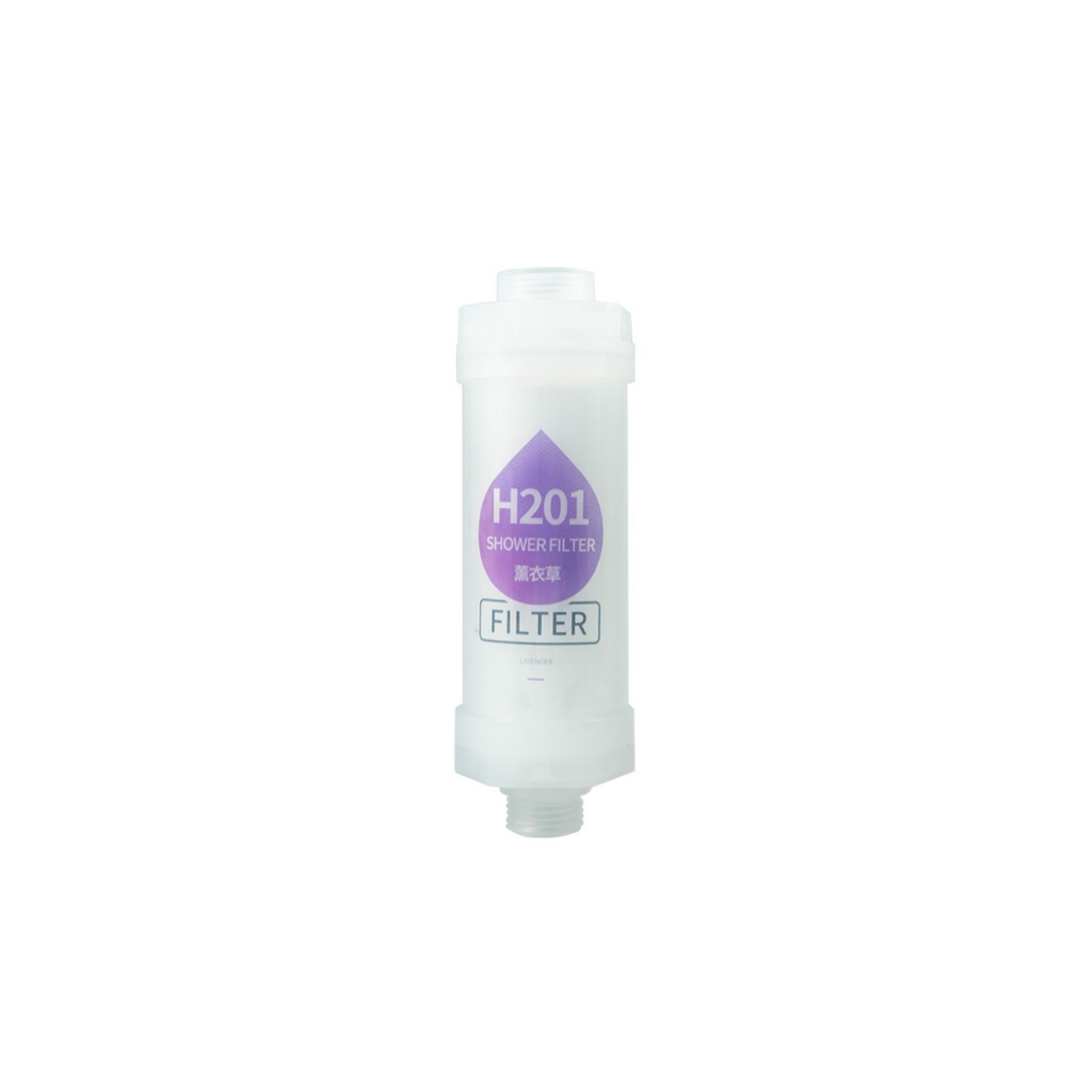 Vitamin Shower Filter กรองฝักบัว กรองคลอรีน มีกลิ่นหอมและมีวิตามินซีบำรุงผิว เซท 5 อัน