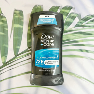 โรลออนผู้ชาย Dove® Men+Care® Clean Comfort, Non Irritant Antiperspirant Stick 76g ระงับกลิ่นกาย สูตรคลีนคอมฟอร์ท โดฟ เมน