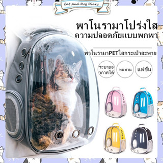 BHAPYTH 【ขายร้อน 】Really in stock กระเป๋าสะพายสุนัขและแมว สัตว์เลี้ยง สะพายหลัง กระเป๋าหมา กระเป๋าแมว กระเป๋าสุนัข กระเป๋าแบบพกพา