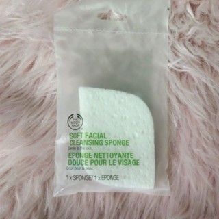 THE BODY SHOP SOFT FACIAL CLEANSING SPONGE