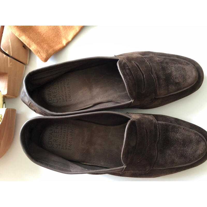 รองเท้า EDWARD GREEN  Size 8/8.5  Leather Dark Oak Antique