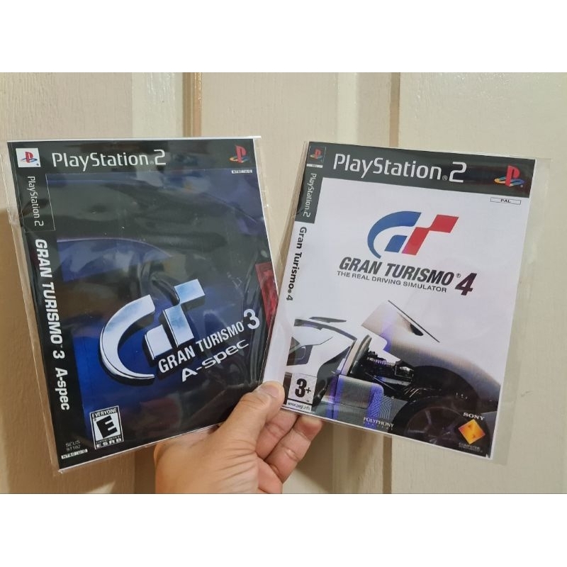 แผ่นเกม PS2(PlayStation 2) เกม Gran Turismo 3 4