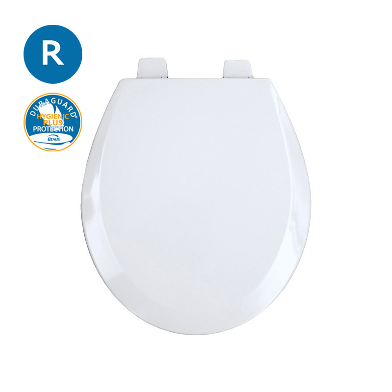 BEMIS ฝารองนั่งไม้ ทรงกรม รุ่น BM-500PROAR สีขาว สินค้านำเข้าจากประเทศสหรัฐอเมริกา100%