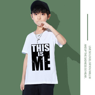 H71เสื้อยืดเด็กแขนสั่ง.ผ้านุ่นใส่สบายทั้งเด็กชายกับเด็กหญิง