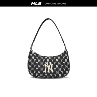 MLB กระเป๋าสะพาย JACQUARD MONOGRAM 3ABQS012N 50BKS BLACK NEW YORK YANKEES