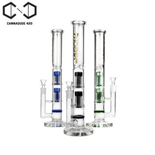 บ้องแก้ว Phoenix 14" pressing  crystal thick base 14" Lego Bong แจกันแก้ว 14 นิ้ว PHX336