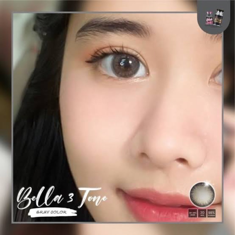 Bella 3tone eff.17 (ค่าสายตา 0.00 ถึง -6.50) Wink Wow