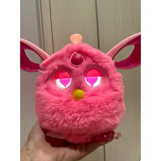 ตุ๊กตาเฟอร์บี้ คอนเนค (furby connect) สีชมพู + ผ้าปิดตา รุ่นใหม่ มือสอง (สภาพดีค่ะ)