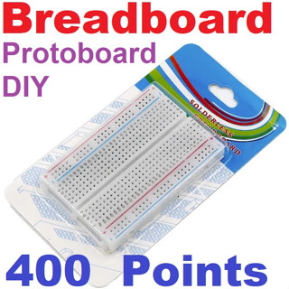 บอร์ดทดลอง 400 Point 8.5x5.5cm Protoboard Breadboard can be combined splicing experiment board