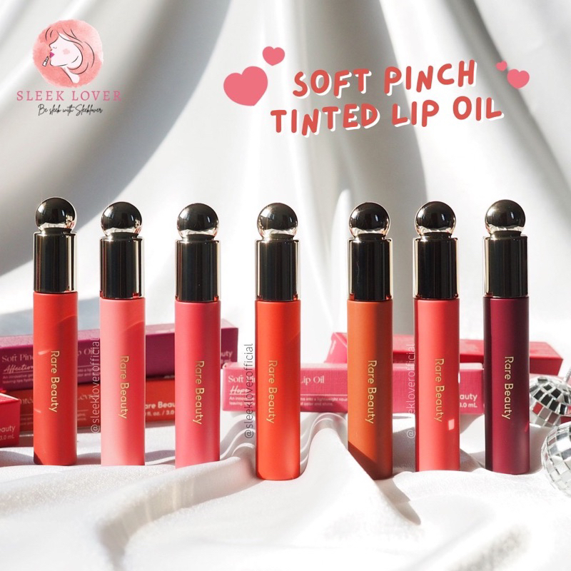 [เหลือ 792.- "เก็บโค้ดทักแชท"] 🔻พร้อมส่ง&แท้🔻RARE BEAUTY Soft Pinch Tinted Lip Oil