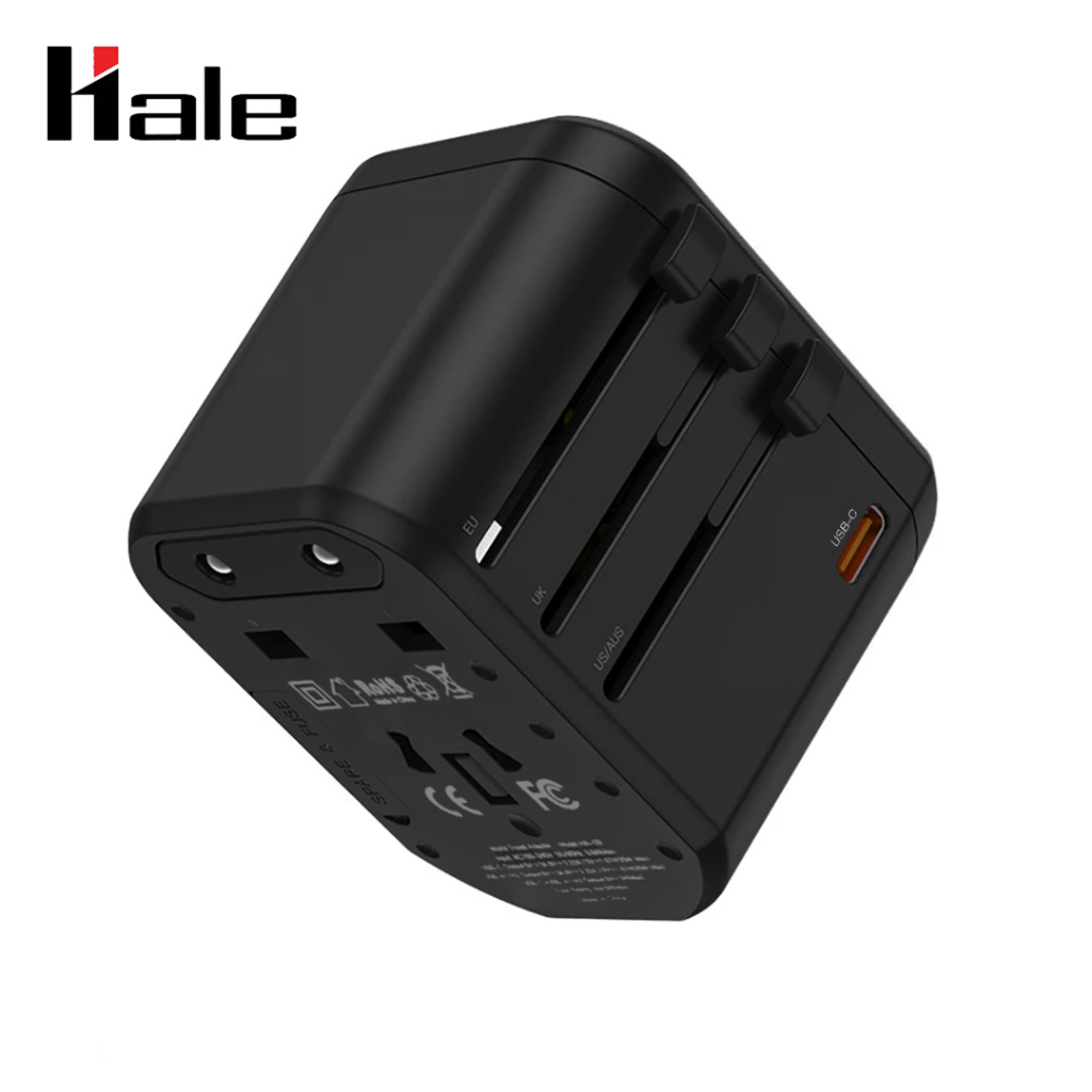 ปลั๊กท่องเที่ยว มีช่องชาร์จเร็ว PD 20W ปลั๊กแปลได้ทั่วโลก ใช้ชาร์จมือถือและเครื่องใช้ไฟฟ้า Universal Adapter HA-09 - รูปที่ 6