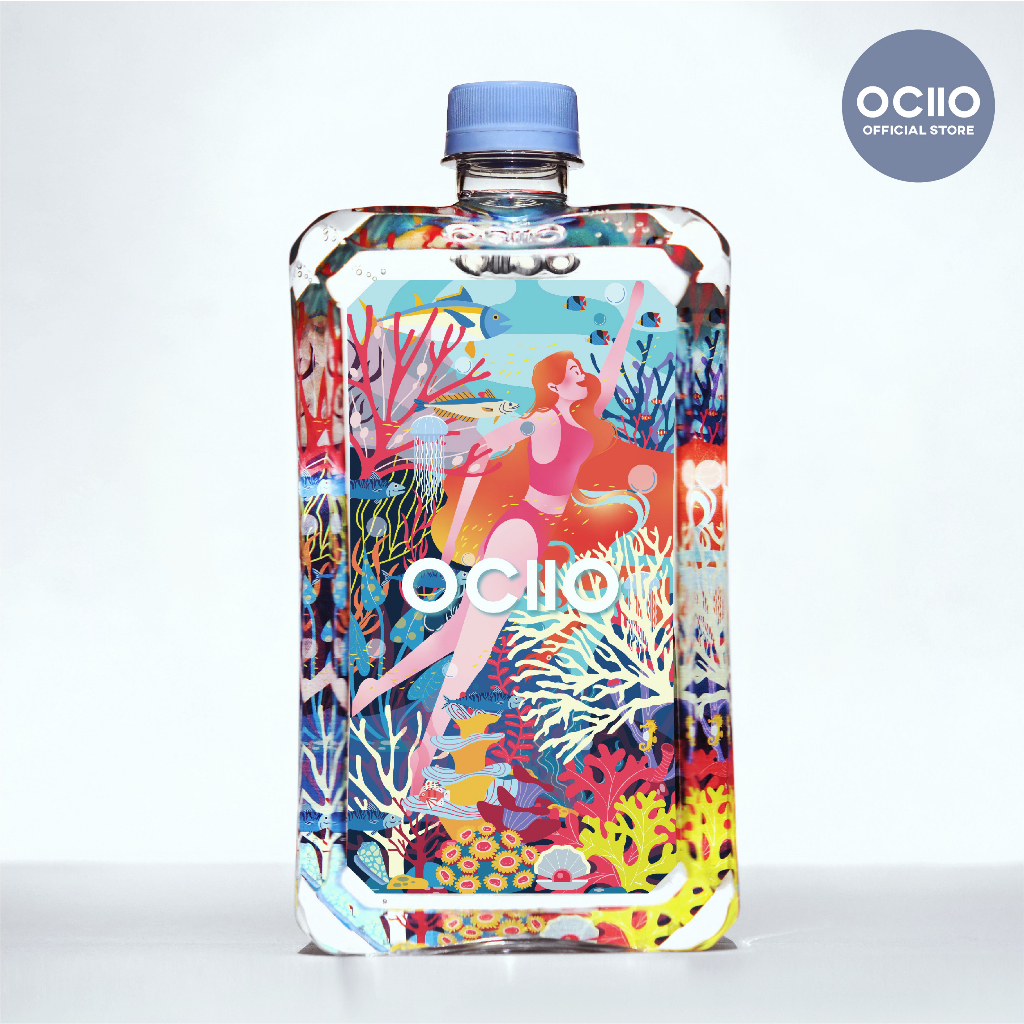 (ขวด 1000ml) The Ocean Club, OCIIO โอซีโอน้ำดื่มออกซิเจน