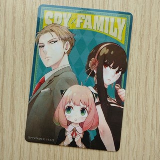 SPY x FAMILY natsucomi 2022 🇯🇵 สติกเกอร์ 2 ชั้น/ด้านในเป็นรูปลายเซ็น ที่วาดขึ้นใหม่สุดลิมิเต็ด❗